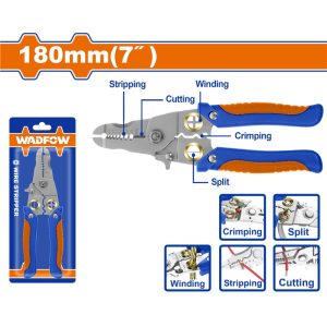 WADFOW 7" 180MM WIRE STRIPPER PLIER WPL5627
