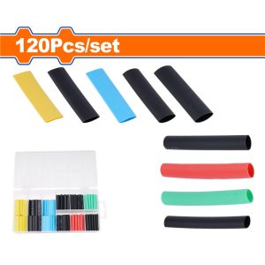 WADFOW 120PCS HEAT SHRINK TUBING ASSORTMENT SET WUR1B01