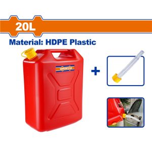 WADFOW 20L PLASTIC JERRY CAN WITH SPOUT 33*20*44CM WQY2320