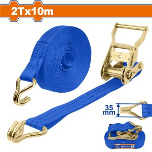 WADFOW RATCHET STRAPS 35MMX10M 2TON LOAD WRT13210