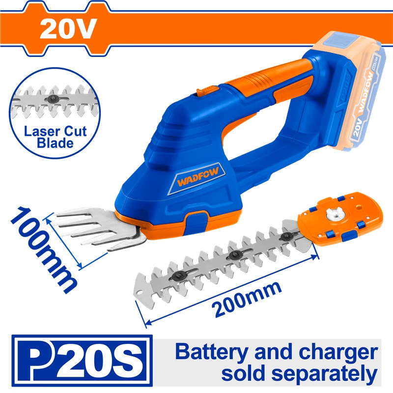 WADFOW 20V CORDLESS GARDEN SHEAR WJC1520 (BARE UNIT)