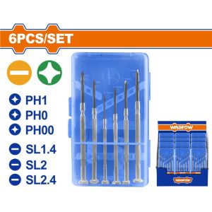 WADFOW 6PCS PRECISION SCREWDRIVER SET WSS2B26