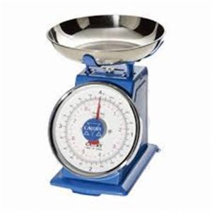 WEIGHING SCALE WITH ROUND TOP 20KG