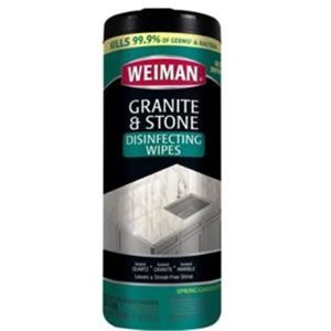 WEIMAN GRANITE & STONE DISINFECTING WIPES - WM94