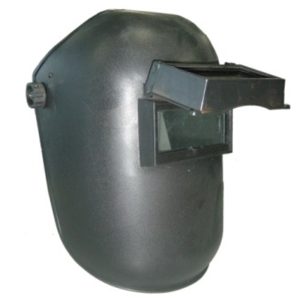 WELDING HEAD SHIELD WITH GLASS