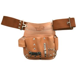 WELLTEAM 4POCKET TOOL POUCH WITH BELT W/ TOOLS-TP104