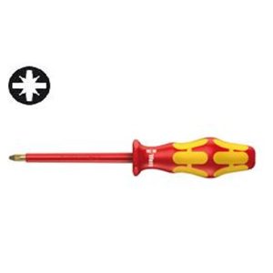 WERA 165 POZI SAFETY SCREW DRIVER (1000V)