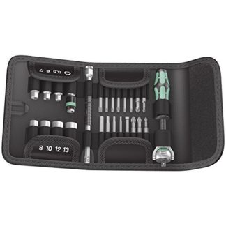 WERA 1/4" Dr KOMPAKT ZYKLOP SOCKET SET 26PPP – GERMANY