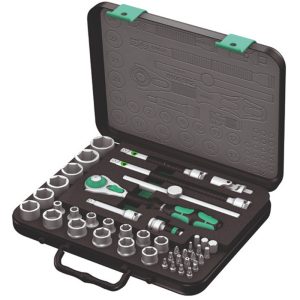 WERA 3/8" Dr ZYKLOP SOCKET SET 43PPP 8100SB2 – GERMANY