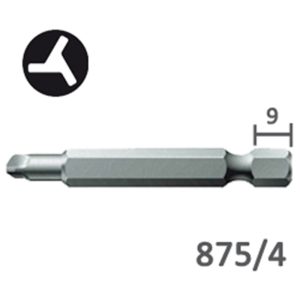 WERA TRI-WING POWER BIT 1/4"DR