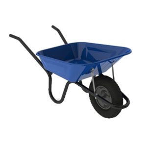 WHEEL BARROW EXTRA H/DUTY- BLUE WITH WELDING WB6211X