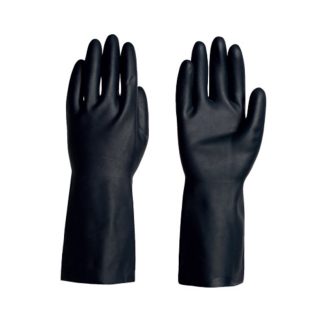 WORKSAFE DISPOSABLE NITRILE POWDERED FREE GLOVES 9" 6MIL (100PC/BOX) [EN374]