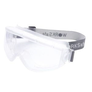 WORKSAFE STRIKE SAFETY GOGGLES FROSTED CLEAR, ANTIFOG LENS WSE301101