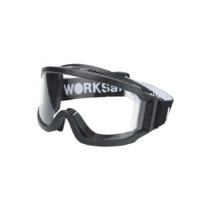 WORKSAFE VANTAGE GOGGLE, BLACK FRAME, CLEAR ANTI-FOG LENS WSE3073-C1