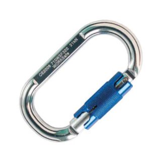 WORKSAFE ALUMINIUM TWIST LOCK KARABINER WSF320