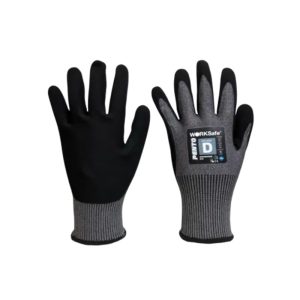 WORKSAFE PENTO NITRILE PALM COATED, CUT D GLOVES