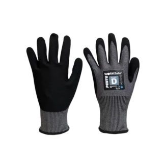 WORKSAFE PENTO NITRILE PALM COATED, CUT D GLOVES