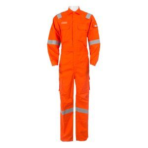 WORKXWEAR FIRE AMOUR COVERALL WITH REFLECTIVE ORANGE