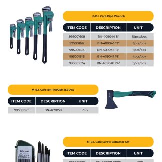 BI CARE 12IN PIPE WRENCH