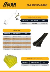 10IN 250MM X 4.8MM CABLE TIE BLACK