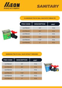 MARKSMAN 7755 15MM 1/2IN PVC VALVE