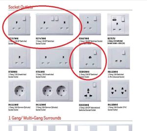 MK Logic Plus 1 Gang 13A SP Switched Socket Outlet White (R2757WHISG)