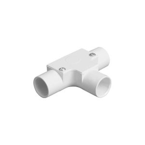 20mm PVC Inspection Tee White