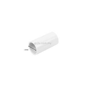 20mm PVC Socket White