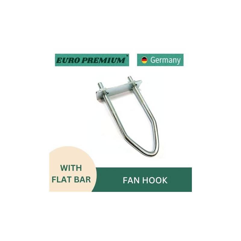 2"" x 4"" U Fan Hook c/w Flat Bar